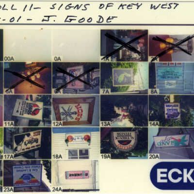 Key West Images Contact Sheet - Roll 11