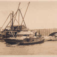 Bahia Honda construction barge