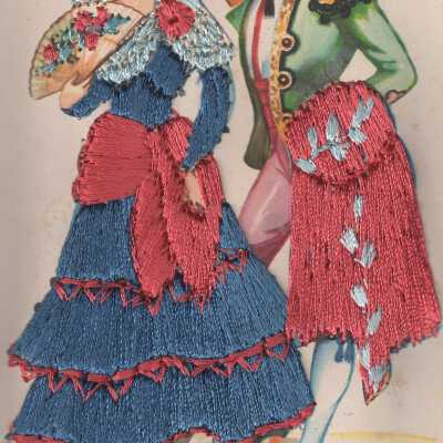 Spanish Woman and Bullfighter Madrid