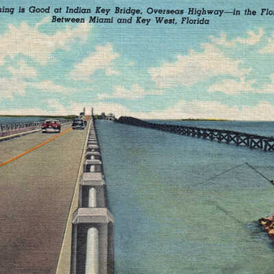 Fishing is Good at Indian Key Bridge