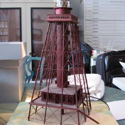 Sand Key Lighthouse Model