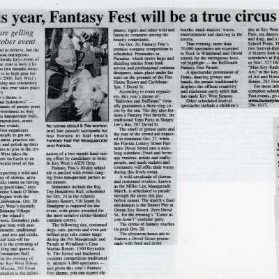 Copies of Newspaper clippings.