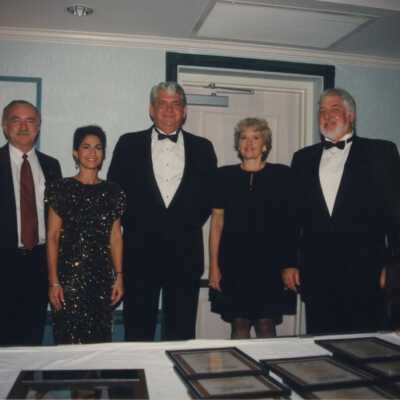 Unknown people dressed elegant.