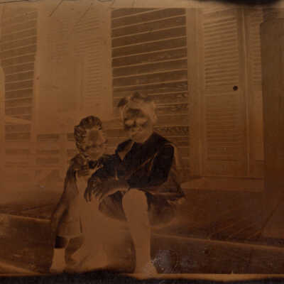 Two unknown children