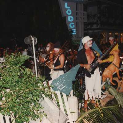 A float in the parade.