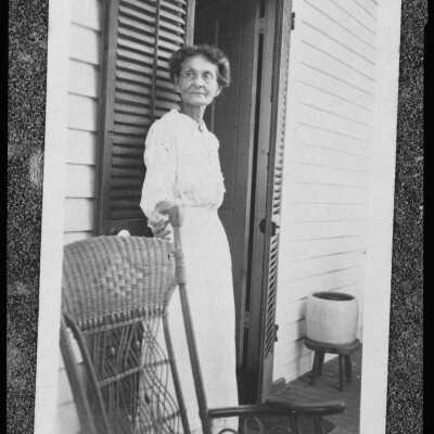 Mary Bethel on a Key West Porch