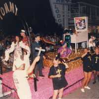 A float in the parade.