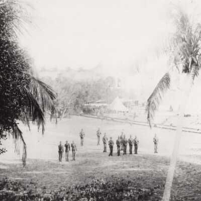 Soldiers on Key West Parade Grounds: Copyright: © Key West Art & Historical Society; Origformat: Print-Photographic