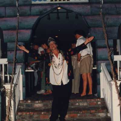 Fantasy Fest king at the Coronation Ball.