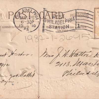 Hearty Easter Greetings: © Key West Art & Historical Society