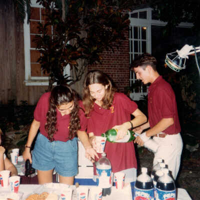 Students at East Martello