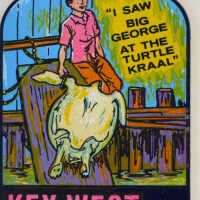 Key West Turtle Kraal Travel Decal