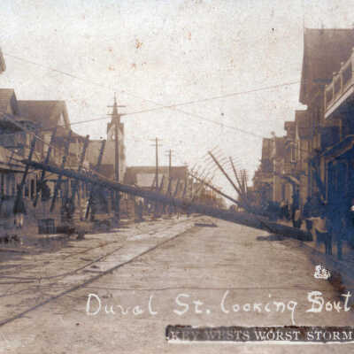 Duval Street Following a Hurricane