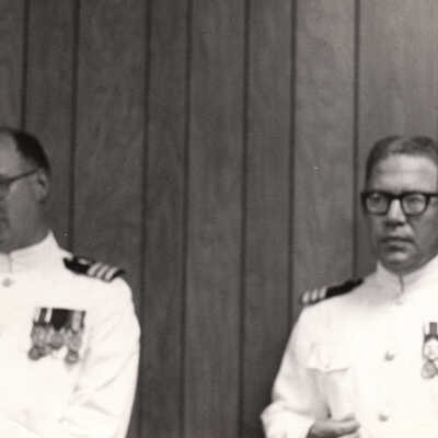 Two military officers