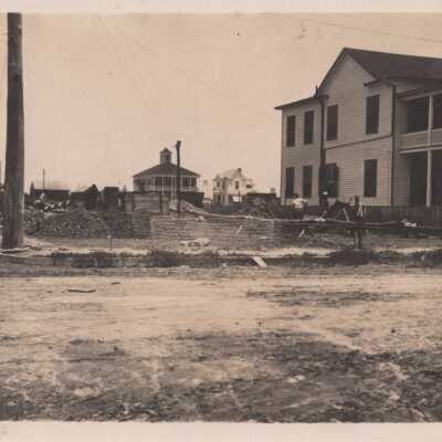 Construction site: Copyright: © Key West Art & Historical Society; Origformat: Print-Photographic