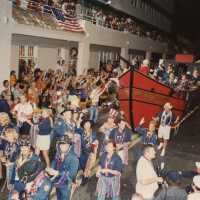 A float in the parade.