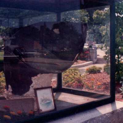 Relic from the U.S.S. MAINE: Copyright: © Key West Art & Historical Society; Origformat: Print-Photographic