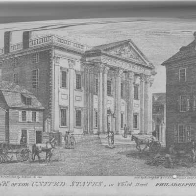 Bank of the United States on Third Street, Philadelphia
