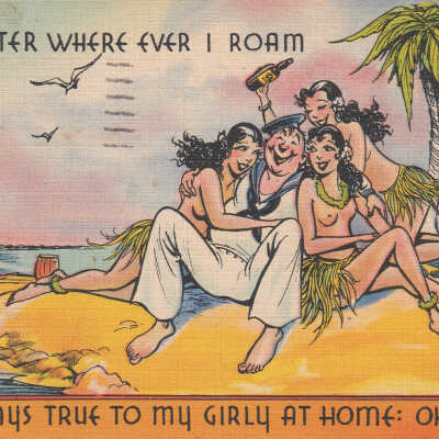 No Matter Where Ever I Roam, I'm Always True to My Girly at Home: Oh Yeah!