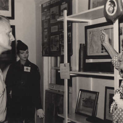 Unknown man and woman