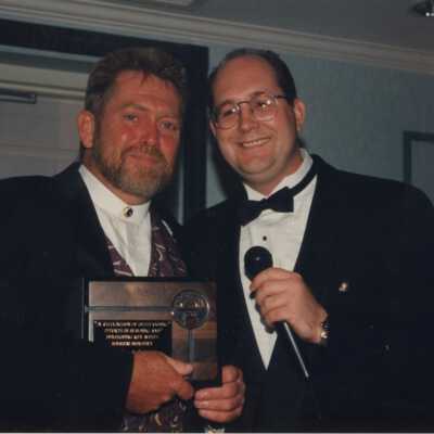 George Murphy Receiving an Award