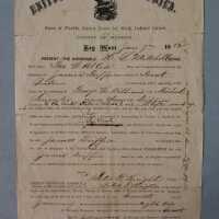 U.S. Citizen Certificate for James Griffin