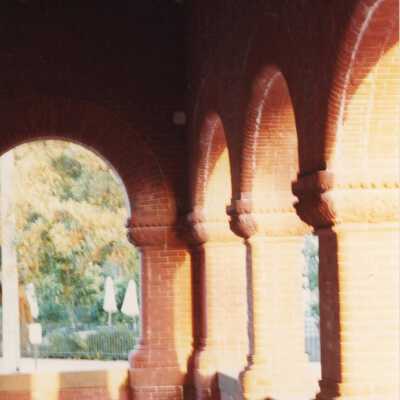 The brick arches.