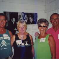 Four unknown people.