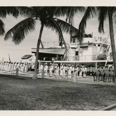 Ceremony on Naval Station Key West