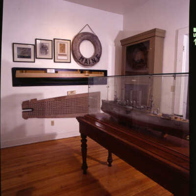 Key West Lighthouse Museum U.S.S. MAINE Display