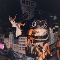 A float in the parade.