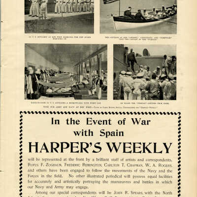 Harper's Weekly, April 23, 1898