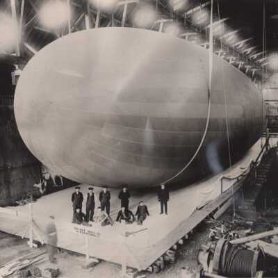 Blimp Constructed by a German Contracting Firm: Copyright: © Key West Art & Historical Society; Origformat: Print-Photographic