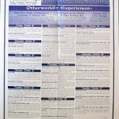 Mystical Mornings Monsterious Nights Poster