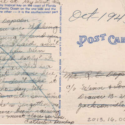 Aerial View of Key West, Florida: © Key West Art & Historical Society