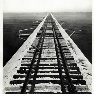 Train Tracks on the Seven Mile Bridge