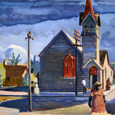 Cuban Church (Pre-Conservation): © Key West Art & Historical Society