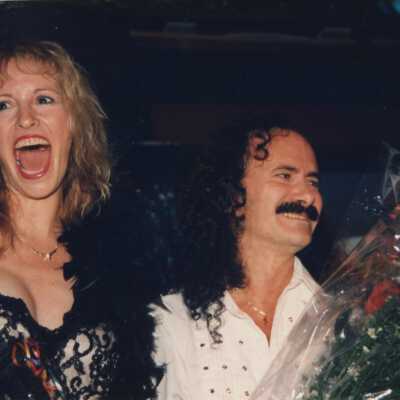 King Frank Cicalese and unknown Queen of Fantasy Fest.