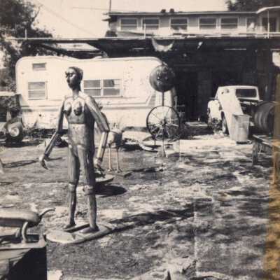 Stanley Papio metal sculpture: Copyright: © Key West Art & Historical Society; Origformat: Print-Photographic