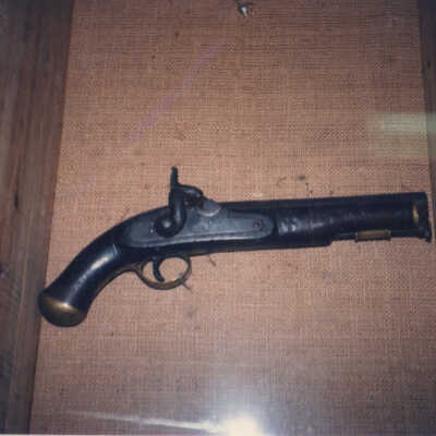 Pistol at East Martello