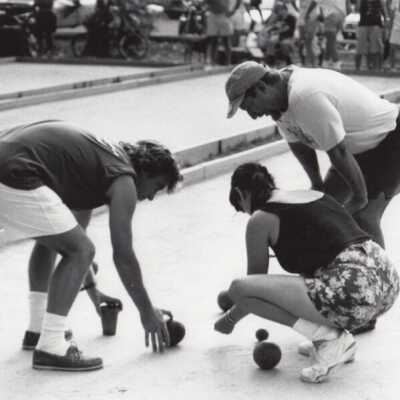 Group playing Bocce Ball: Copyright: © Key West Art & Historical Society; Origformat: Print-Photographic