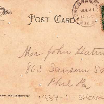 Guggenheim’s Residence, Long Branch, New Jersey: © Key West Art & Historical Society