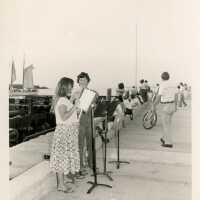 2 Unknown woman playing flutes