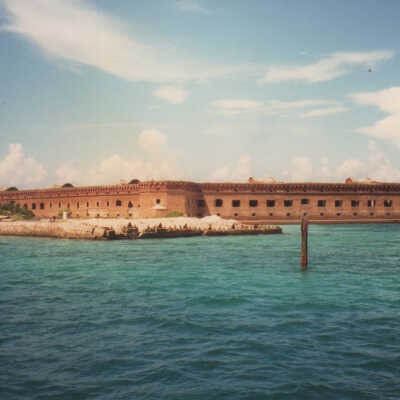 Fort Jefferson viewed from the water