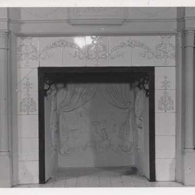 Fireplace in the Key West Woman's Club