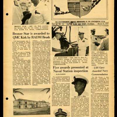 'Key Outpost' Newspaper: Copyright: @ Key West Art & Historical Society; Origformat: Print-Photographic