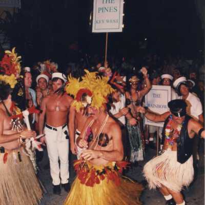 Fantasy Fest parade.