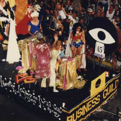 Float number 45 in the parade.