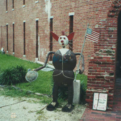 Sculpture at East Martello