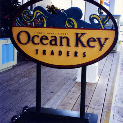 Ocean Key Resort Sign
